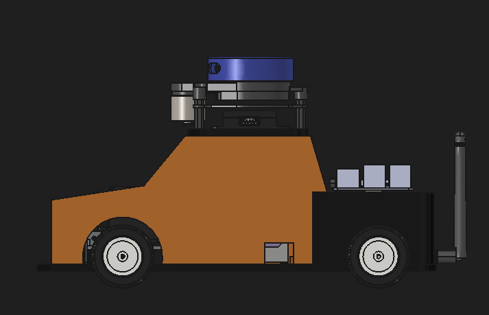 Aker side view